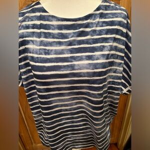 Chicos navy and white zenergy T/shirt